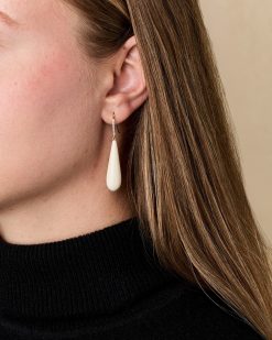 Ivory Jacks Mammoth Drop Diamond Pave Earrings - 14kyg