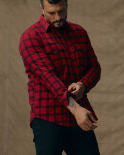 Alaskan Guide Shirt - Red/black Plaid