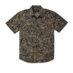 Filson's Washed Short Sleeve Feather Cloth Shirt - Palm