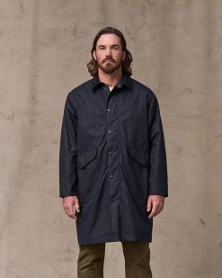 Cover Cloth Trench Coat - Harbor Blue